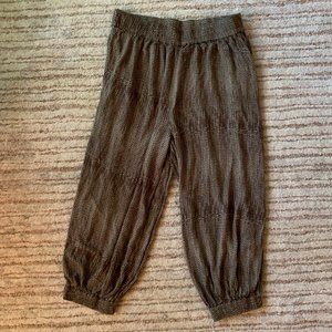 Anthropologie Patterned Balloon Pants